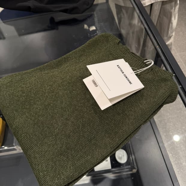 캡틴선샤인 봄여름 니트 xl