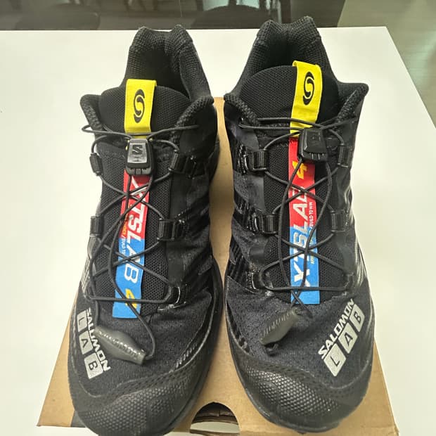 살로몬 XT-4 OG 블랙실버메탈릭 250