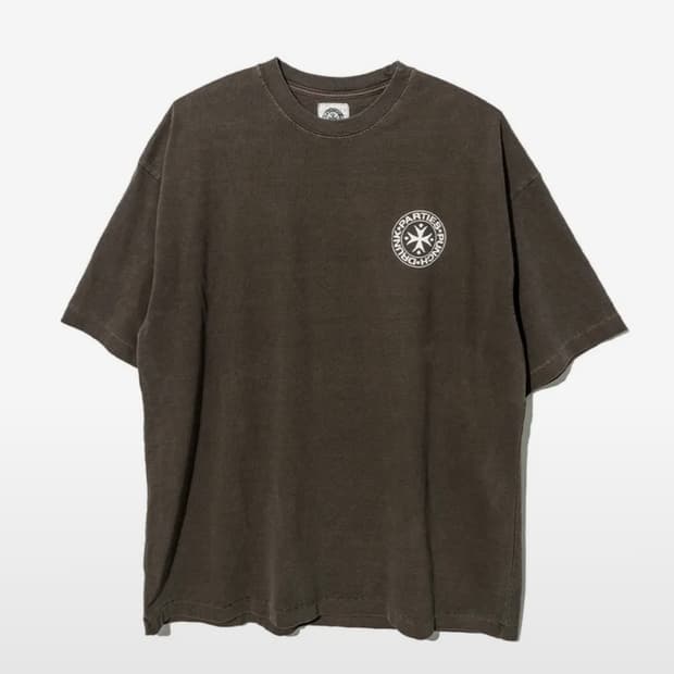 펀치드렁크파티즈 Garment Dyed Tee (Brown)