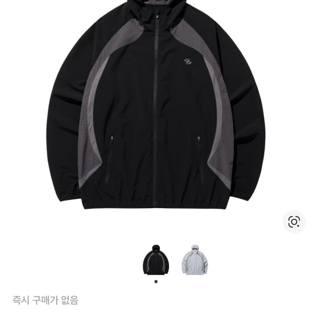 산산기어 러닝 자켓 블랙 - 23SS Sansan Gear 사이즈1