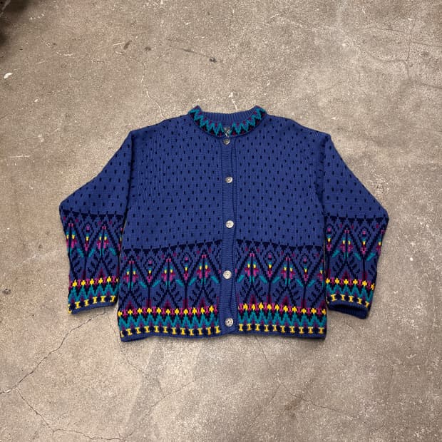 Dale of Norway 노르딕 울 니트 가디건