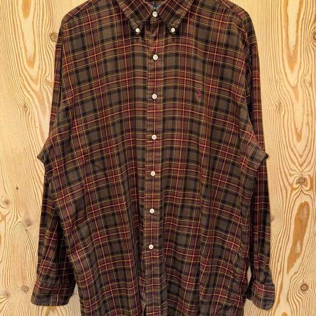 폴로 랄프로렌 체크 셔츠