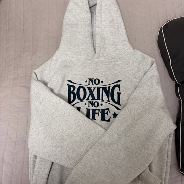 노복싱노라이프 복싱 후드티 M