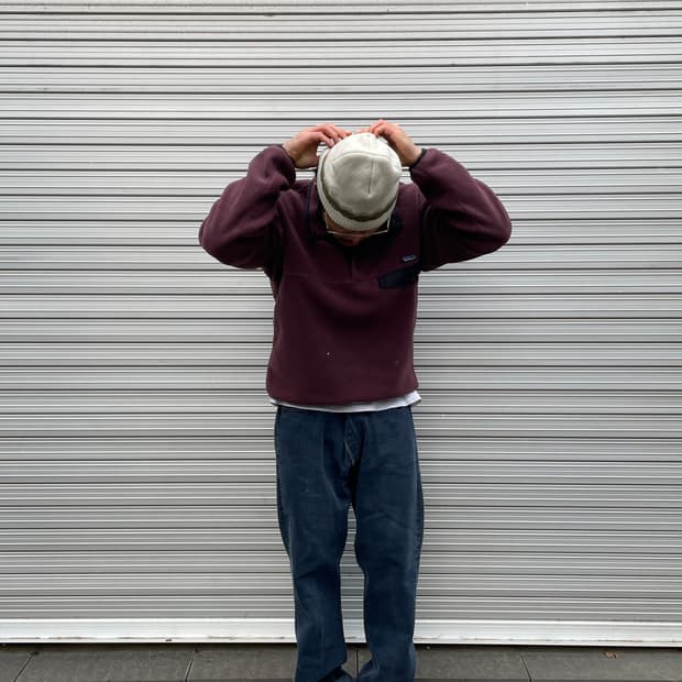 00s Patagonia Synchilla Brown Snap-T 