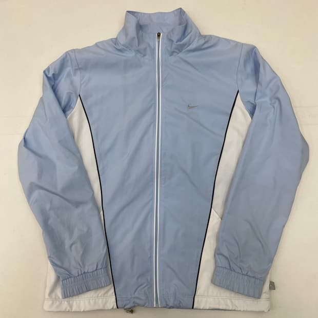 나이키 바람막이 블루/화이트 (S)