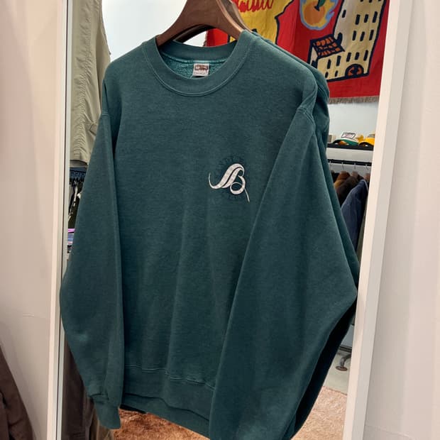 80s Crazy Shirts 크레이지셔츠 SANDY BEACH 스웻셔츠