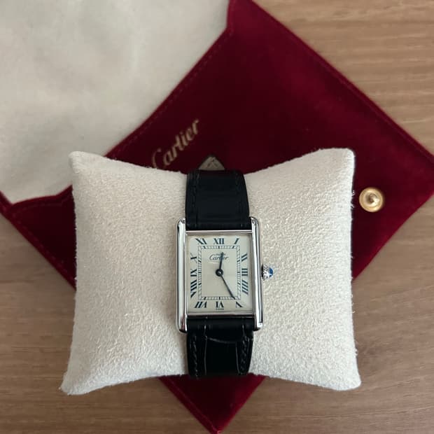 까르띠에 빈티지 탱크머스트 쿼츠 ref. 690006/LM