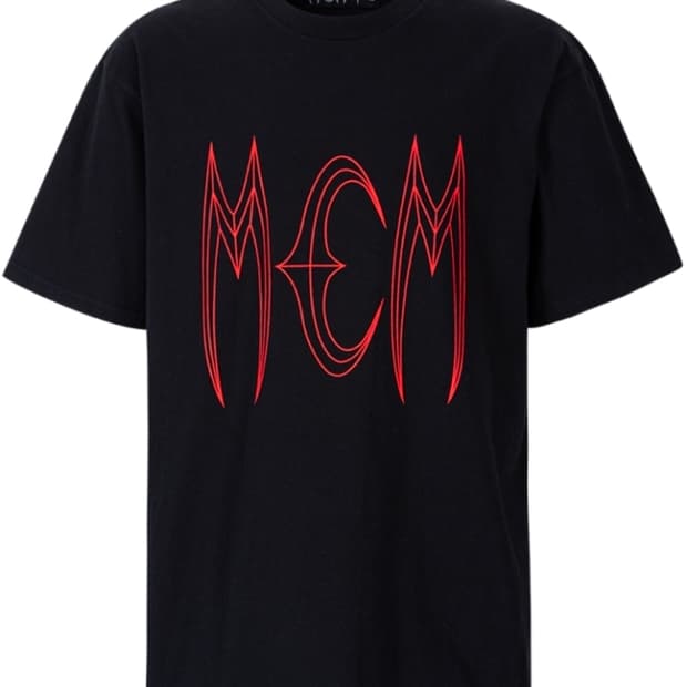 떠그클럽 x MCM 티셔츠 블랙 m