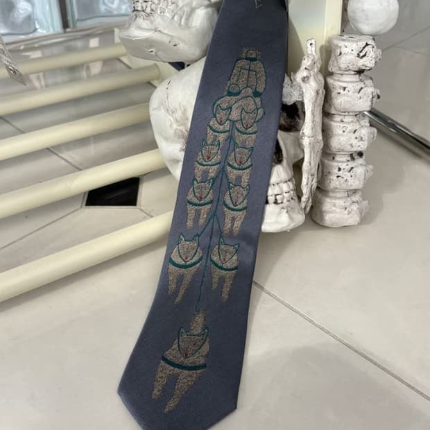 last one/KAPITAL DOG TEAM TIE