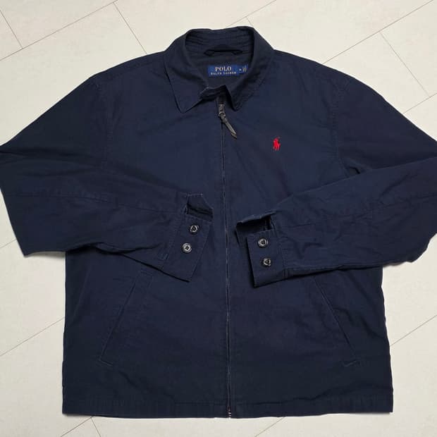 폴로 랄프로렌 네이비 자켓 M 베이포트 바이스윙 블루종 사용감 적음