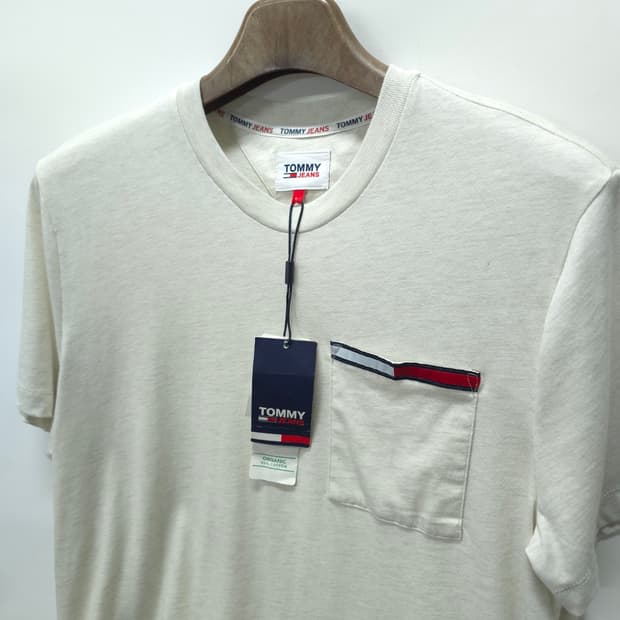 ​타미진스 오가닉 코튼 포켓 반팔 티셔츠 (L사이즈 / 미사용 새상품)