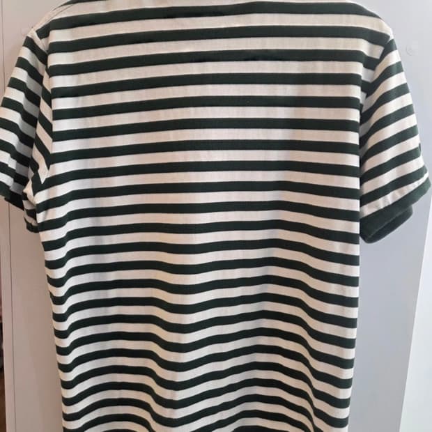 폴로라플로렌 그린 스프라이프 빅포니 반팔