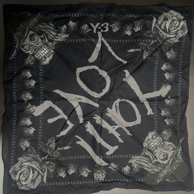 Yohji yamamoto y-3 scarf
