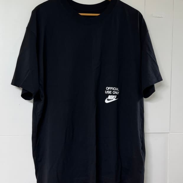 나이키 블랙 반팔티 2XL
