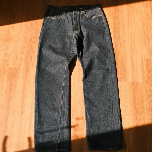 제라도 대전판 44 데님 셀비지 팬츠