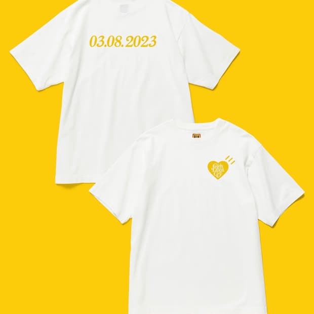 [L/XL] 휴먼 메이드 X 걸스돈크라이 시그니처 티셔츠 새상품