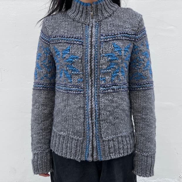 koolhaas 빈티지 눈꽃 코위찬