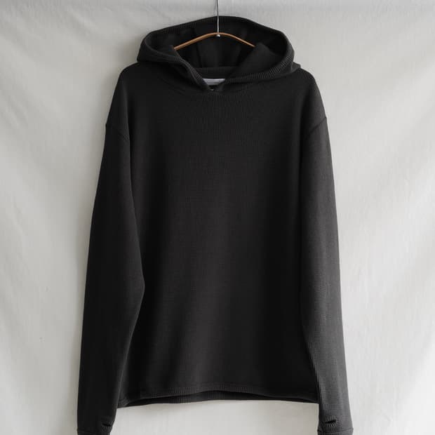 Seasalt 와플 립 후디 anthracite