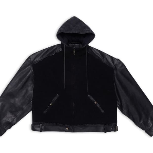 [xs] 발렌시아가 칼리지 1917 버팔로 레더자켓