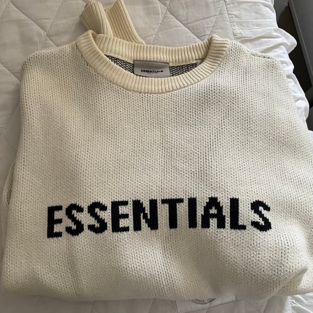 [L] 피오갓 에센셜 니트 버터크림 20SS