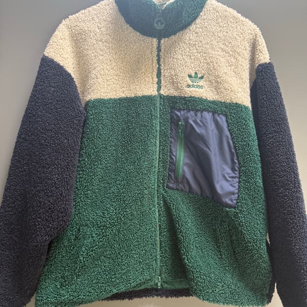 아디다스 플리스 자켓
