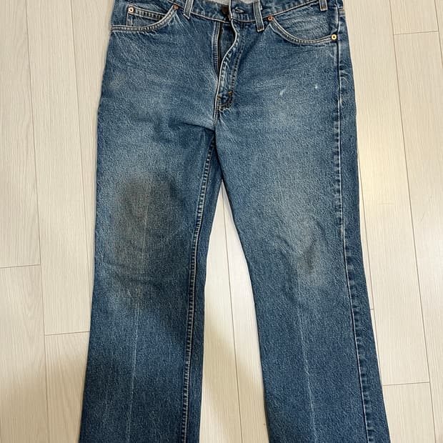 빈티지 리바이스 517 오렌지탭 34x30 중청