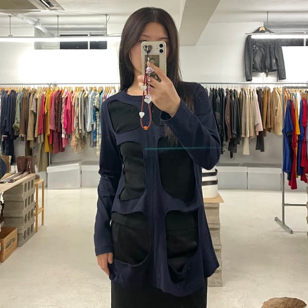 COMME DES GARCONS cutting t-shirts