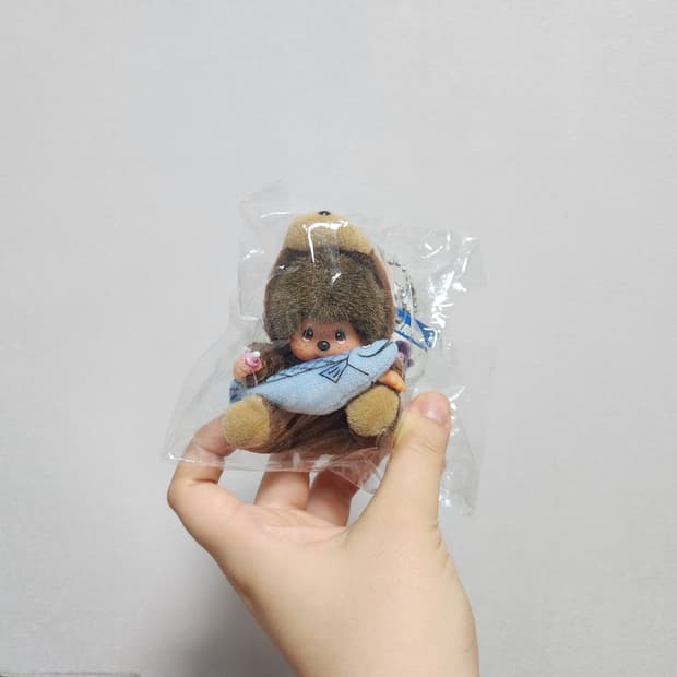 고전 곰 몬치치 미니키링