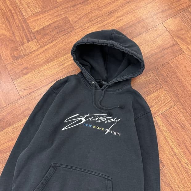 Stussy 스투시 19시즌 뉴웨이브 후드 티셔츠