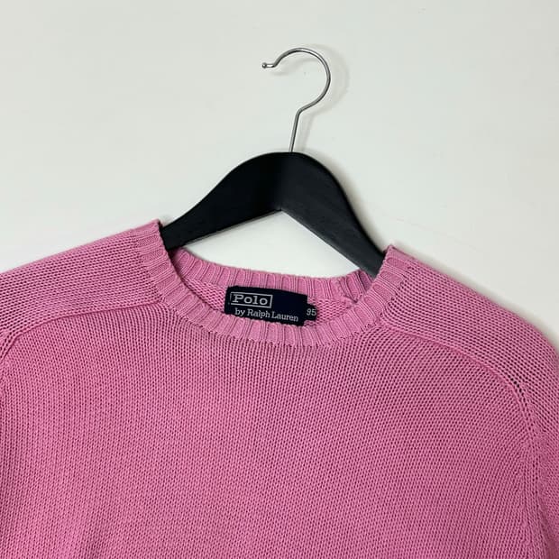 Polo 폴로 랄프로렌 라운드넥 코튼 니트