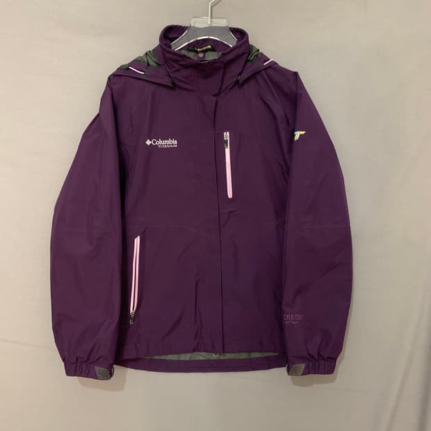 M 컬럼비아 여성 고어텍스 등산 바람막이 후드 자켓