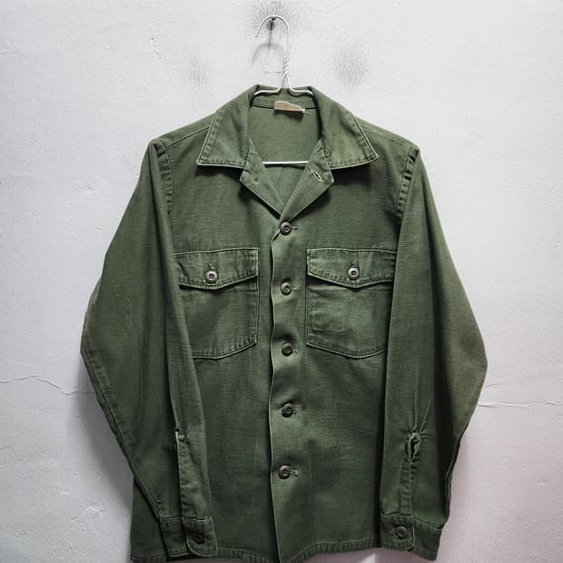 미군 60-70s 오리지널 OG-107 유틸리티 셔츠