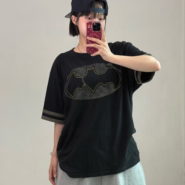 배트맨 빈티지 반팔