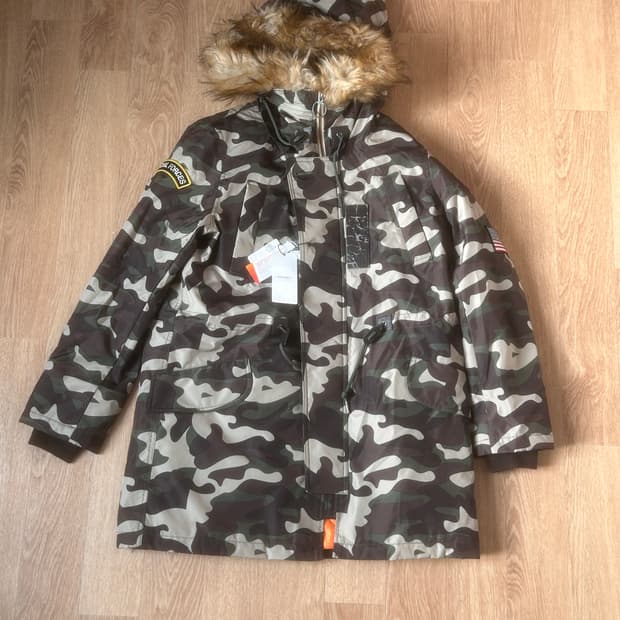 데드스탁) Moussy 밀리터리 m65 다운자켓