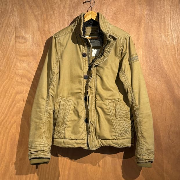 아베크롬비 아디론댁 울프죠 쉐르파 자켓 M