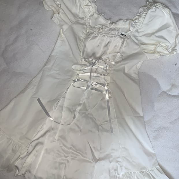 스푸닝(글로니) 라스트댄스 원피스 화이트