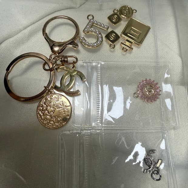 샤넬 빈티지 단추 샤넬 참