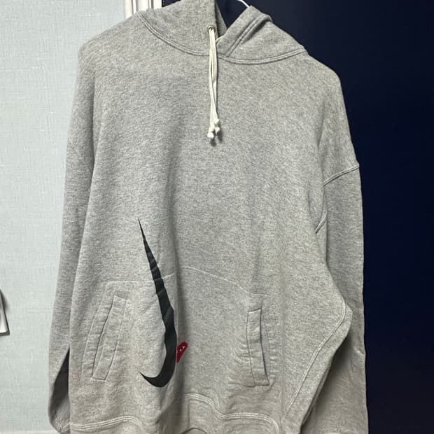 나이키 꼼데가르송 후드티