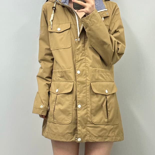 노스페이스 화이트라벨 베이지 포켓 자켓