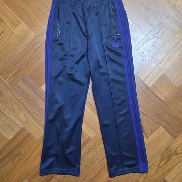 니들스 네이비/퍼플 트랙 팬츠