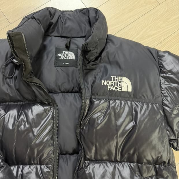 노스페이스 1996 눕시 패딩 블랙 L