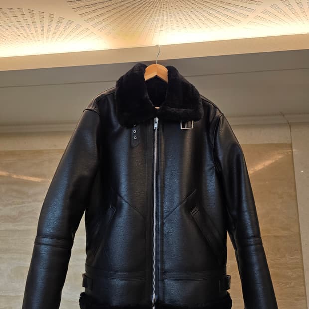 [L]도프제이슨 솔리드 무톤 자켓