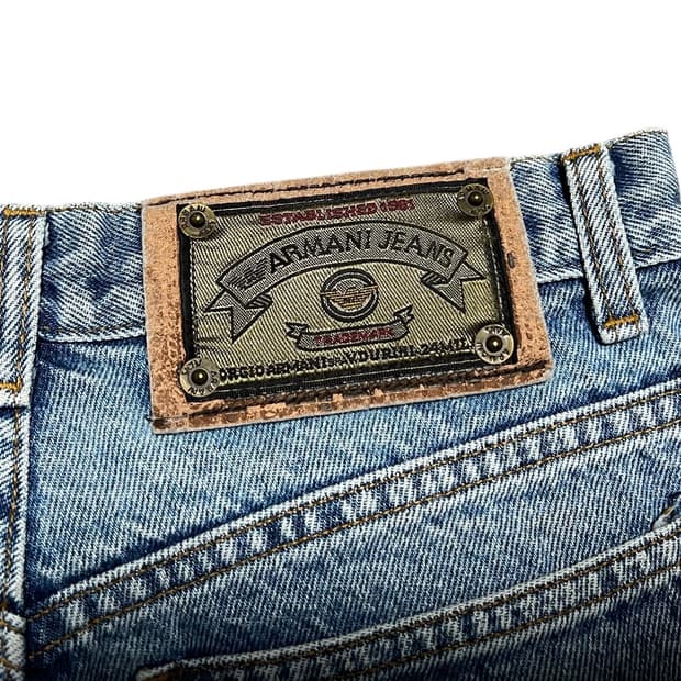 아르마니 진 빈티지 청바지 Size 8