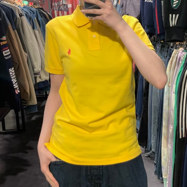 [IM] 폴로 랄프로렌 반팔 피케 셔츠 옐로우