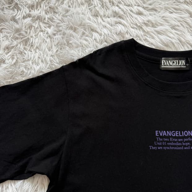 EVANGELION 일본빈티지 반팔 에반게리온 반팔티 L 100