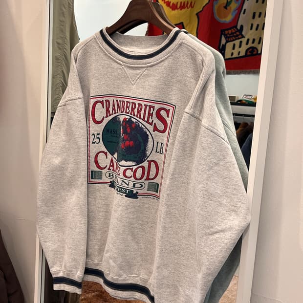 90s BAC 빈티지 스웻 셔츠
