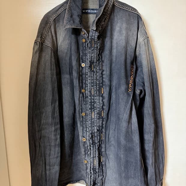 와이프로젝트 데님 셔츠