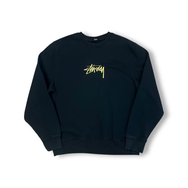 스투시 자수로고 맨투맨