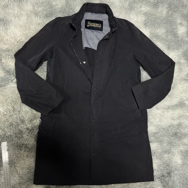 이태리 에르노 남성 워싱 코트 110사이즈 백화점택