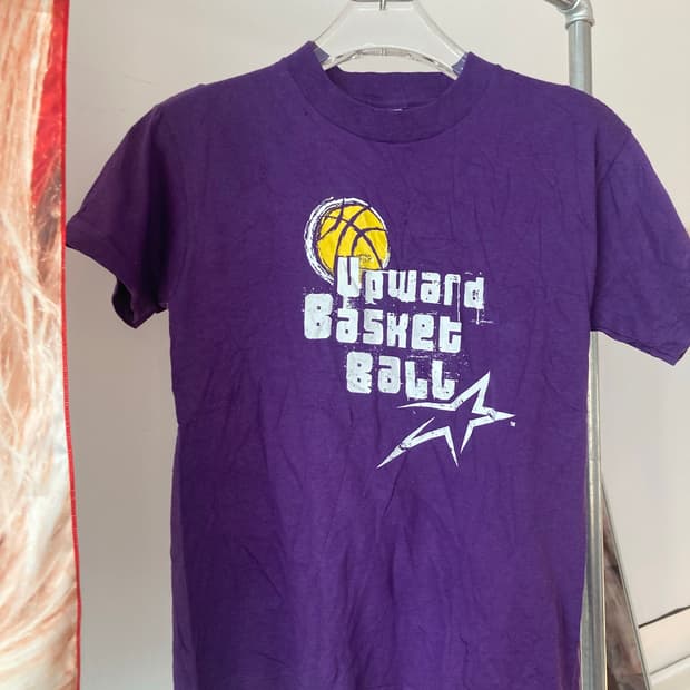 purple vintage tee